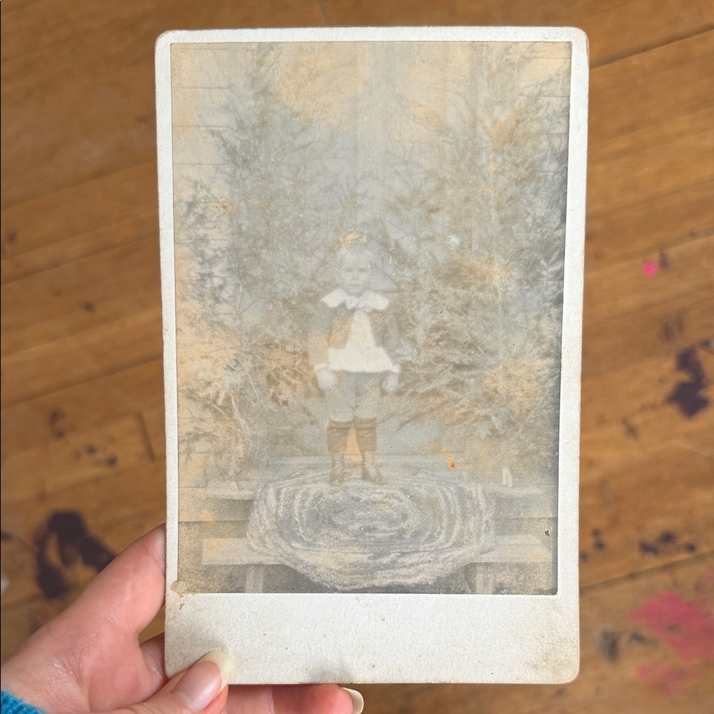 Antique Sepia-Toned Photograph “Guy”
